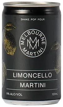 Melbourne Martini Limoncello Martini 120ml-Pre-Mixed Drinks-Melbourne Martini-Afterpay-Alcohol-Delivery-Barrel-and-Batch-