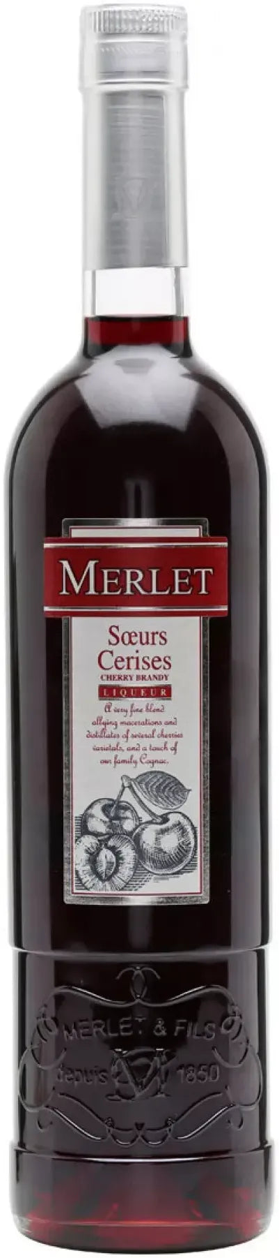 Merlet Soeurs Cerises Cherry Brandy 700ml-Spirits-Merlet-Afterpay-Alcohol-Delivery-Barrel-and-Batch-