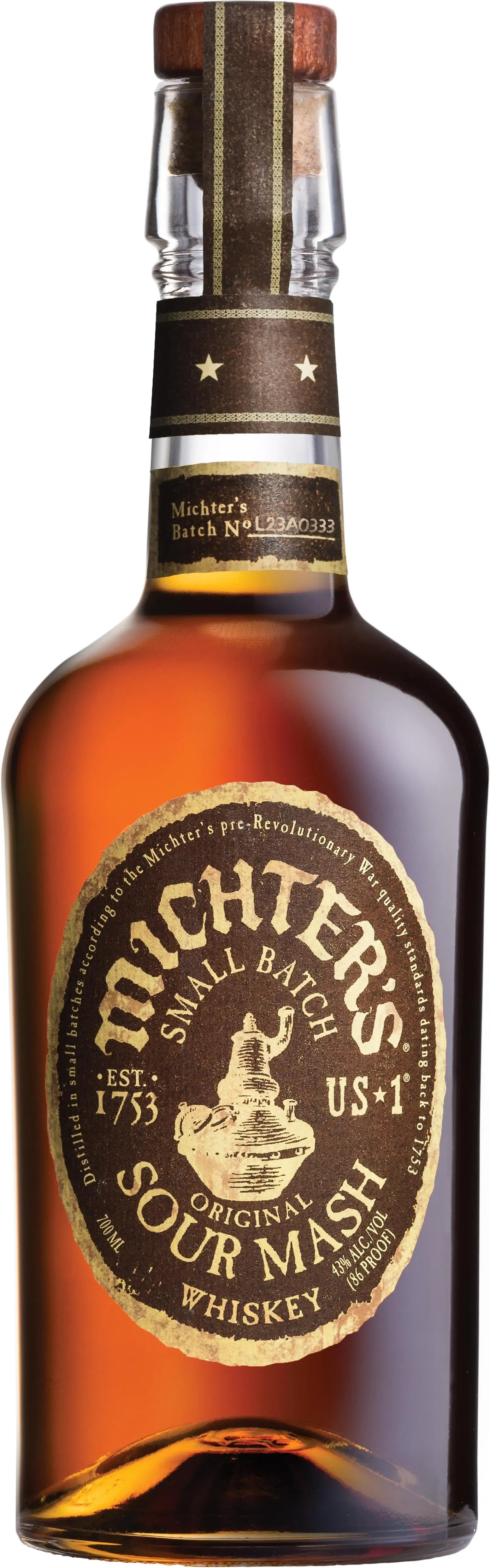 Michter's US1 Sour Mash Whiskey 700ml-Spirits-Michter's Distillery-Afterpay-Alcohol-Delivery-Barrel-and-Batch-