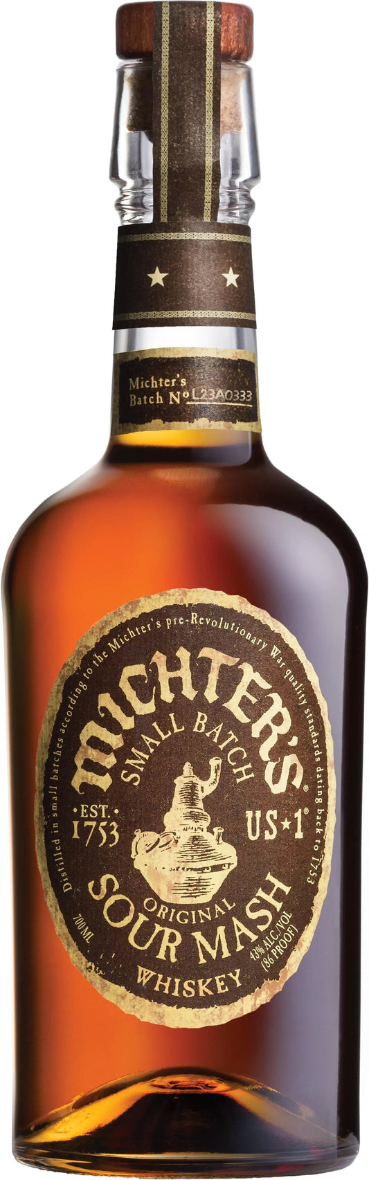 Michter's US1 Sour Mash Whiskey 700ml-Spirits-Michter's Distillery-Afterpay-Alcohol-Delivery-Barrel-and-Batch-
