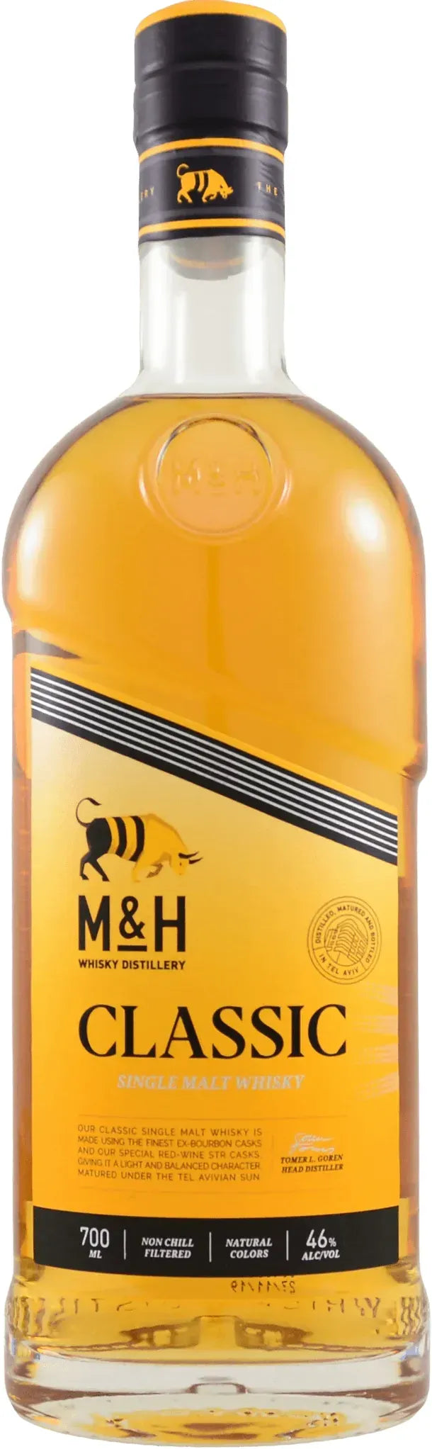 Milk & Honey Classic Israeli Single Malt Whisky 700ml-Spirits-Milk & Honey-Afterpay-Alcohol-Delivery-Barrel-and-Batch-