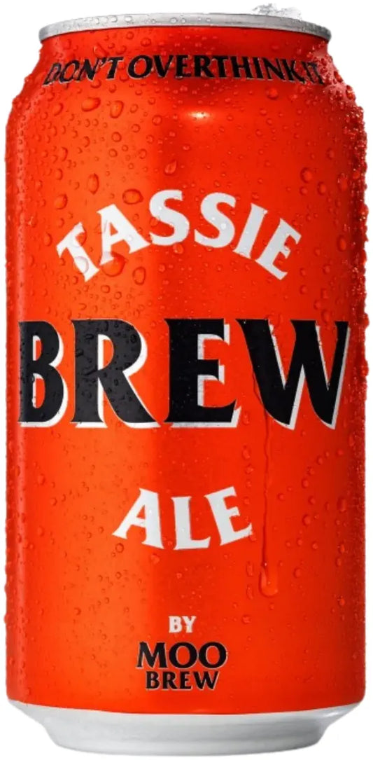 Moo Brew Tassie Ale 4.3% 24 Pack Cans 375ml | Barrel & Batch