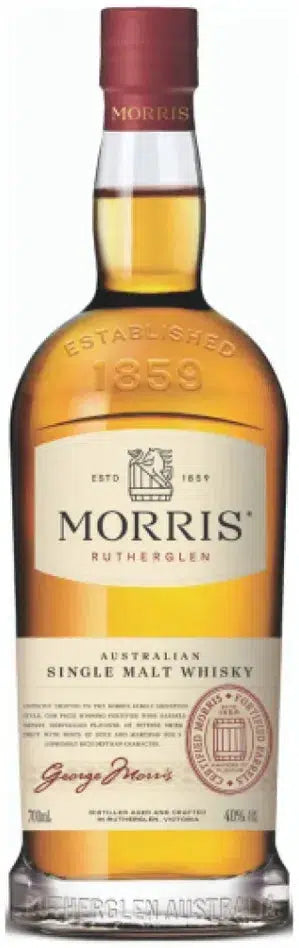 Morris Rutherglen Signature Single Malt Australian Whisky 700ml-Spirits-Morris Rutherglen-Afterpay-Alcohol-Delivery-Barrel-and-Batch-