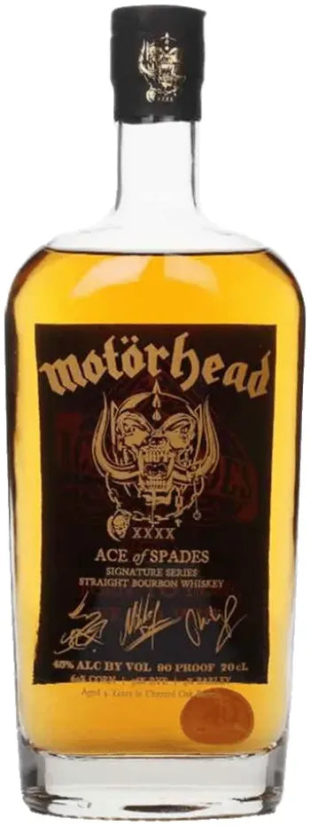 Motorhead Ace of Spades Straight Bourbon Whisky 700ml-Spirits-Motorhead-Afterpay-Alcohol-Delivery-Barrel-and-Batch-