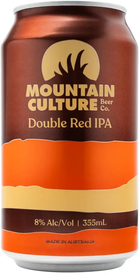 Mountain Culture Beer Co Double Red IPA 355ml-Beer-Mountain Culture Beer Co-Afterpay-Alcohol-Delivery-Barrel-and-Batch-