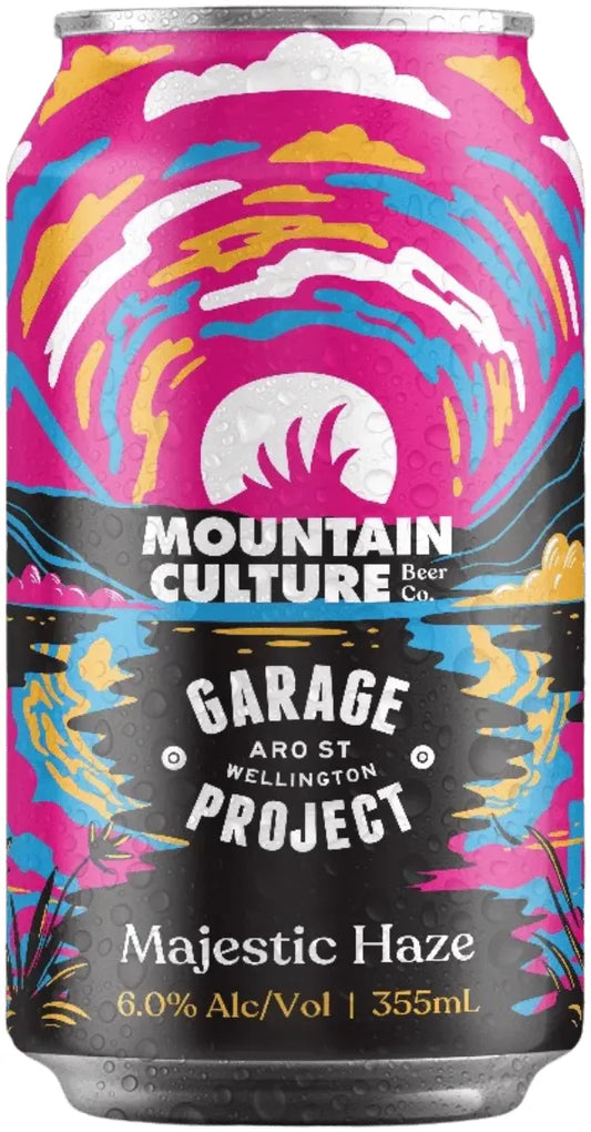 Mountain Culture Beer Co Majestic Haze X Garage Project 16 Pack Cans 355ml | Barrel & Batch