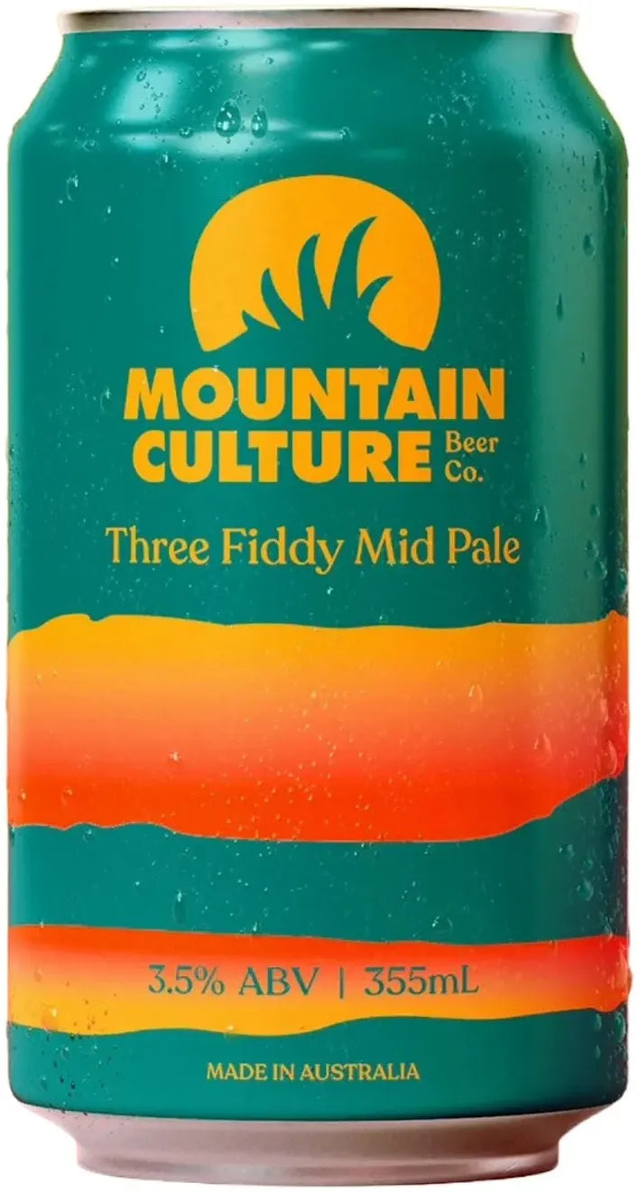 Mountain Culture Beer Co Three Fiddy 3.5% 16 Pack Cans 355ml | Barrel & Batch