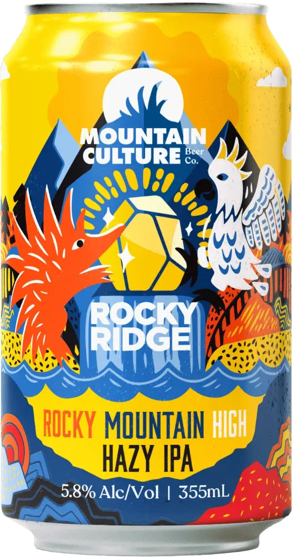 Mountain Culture Beer Co Rocky Mountain High X Rocky Ridge 5.8% 16 Pack Cans 355ml | Barrel & Batch
