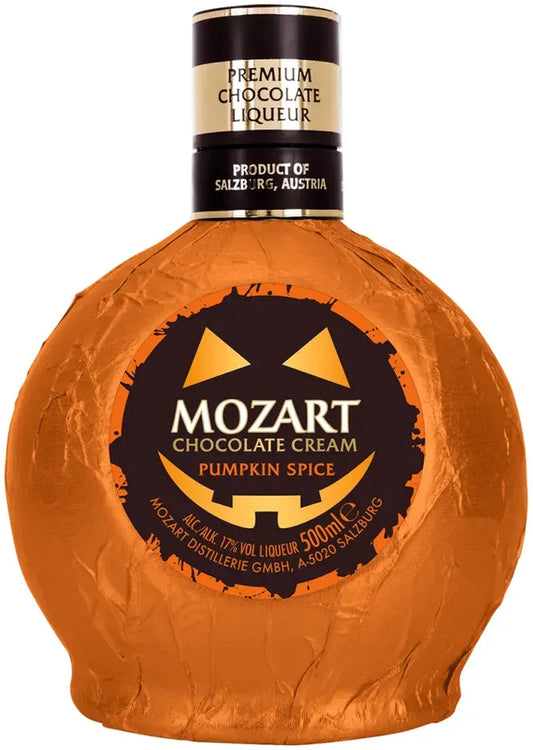 Mozart Pumpkin Spice Chocolate Liqueur 500ml-Spirits-Mozart-Afterpay-Alcohol-Delivery-Barrel-and-Batch-