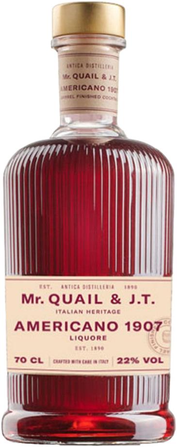Mr Quail & J.T. Americano 1907 Barrel Finished Cocktail 700ml