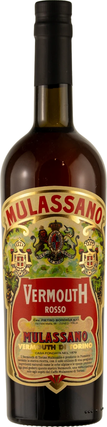 Mulassano Vermouth Rosso 750ml | Barrel & Batch