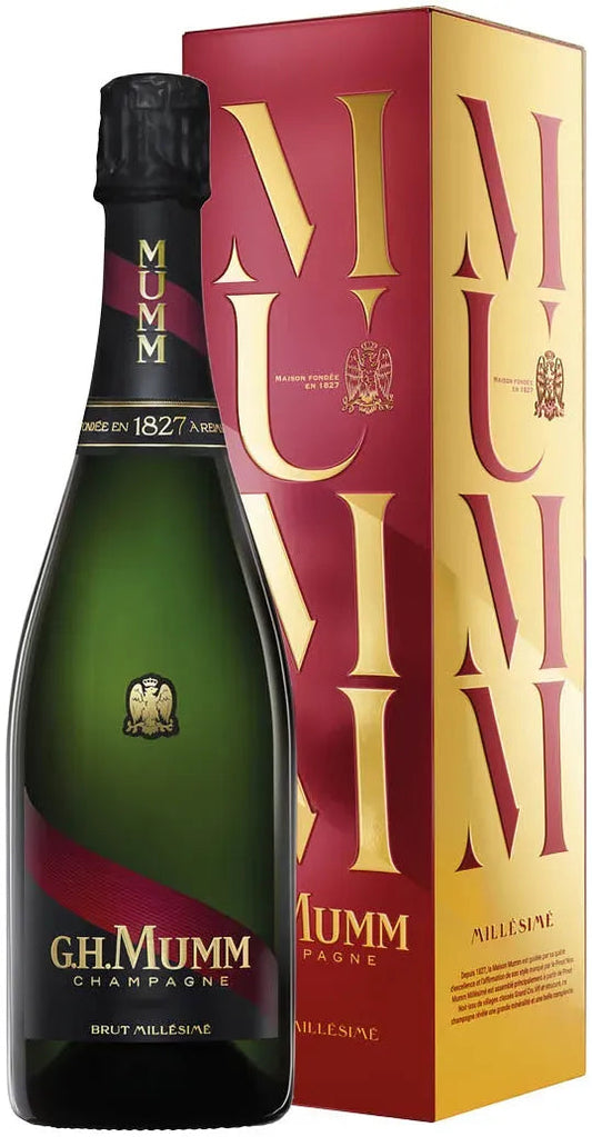Mumm Millesime Vintage 2015 Gift Box 750ml-Wine-Mumm-Afterpay-Alcohol-Delivery-Barrel-and-Batch-