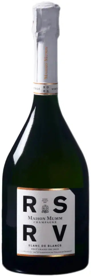 Mumm RSRV Blanc de Blancs Champagne 750ml-Wine-Mumm-Afterpay-Alcohol-Delivery-Barrel-and-Batch-