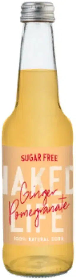Naked Life Sparkling Ginger & Pomegranate 330ml-Non-Alcoholic-Naked Life-Afterpay-Alcohol-Delivery-Barrel-and-Batch-