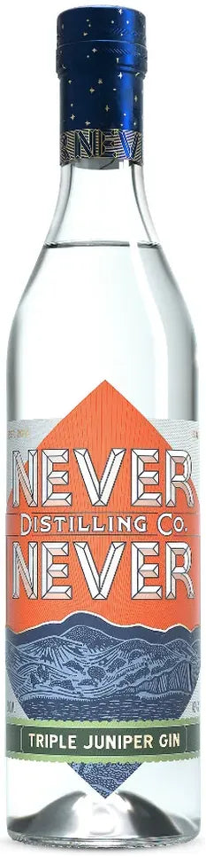 Never Never Distilling Co. Triple Juniper Gin 500ml-Spirits-Never Never Distilling Co.-Afterpay-Alcohol-Delivery-Barrel-and-Batch-