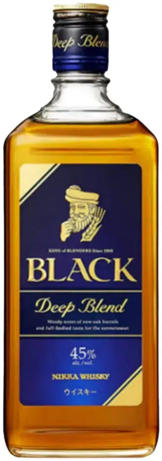 Nikka Whisky Black Deep Blended Japanese Whisky 700ml-Spirits-Nikka Whisky-Afterpay-Alcohol-Delivery-Barrel-and-Batch-