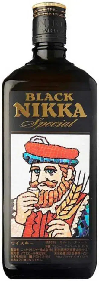 Nikka Whisky Black Special Japanese Whisky 720ml-Spirits-Nikka Whisky-Afterpay-Alcohol-Delivery-Barrel-and-Batch-