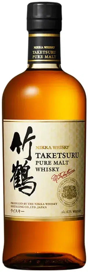 Nikka Whisky Taketsuru Pure Malt Japanese Whisky 700ml-Spirits-Nikka Whisky-Afterpay-Alcohol-Delivery-Barrel-and-Batch-
