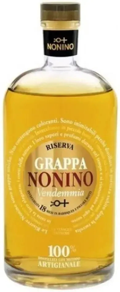 Buy Nonino Grappa Vendemmia Riserva Wood Aged 700ml Online at Barrel and Batch