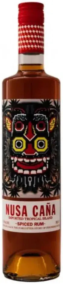 Nusa Cana Spiced Rum 700ml-Spirits-Nusa Cana-Afterpay-Alcohol-Delivery-Barrel-and-Batch-