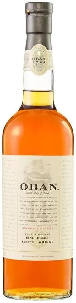 Oban 14 Year Old Single Malt Scotch Whisky 700ml-Spirits-Oban-Afterpay-Alcohol-Delivery-Barrel-and-Batch-