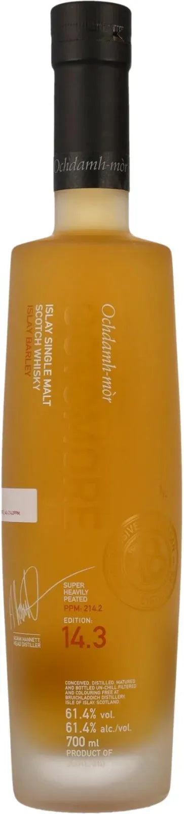 Octomore 14.3 Peated Single Malt Scotch Whisky 700ml-Spirits-Octomore-Afterpay-Alcohol-Delivery-Barrel-and-Batch-