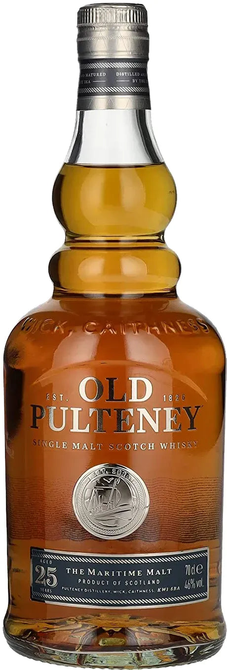 Old Pulteney 25 Year Old Single Malt Scotch Whisky 700ml | Barrel & Batch