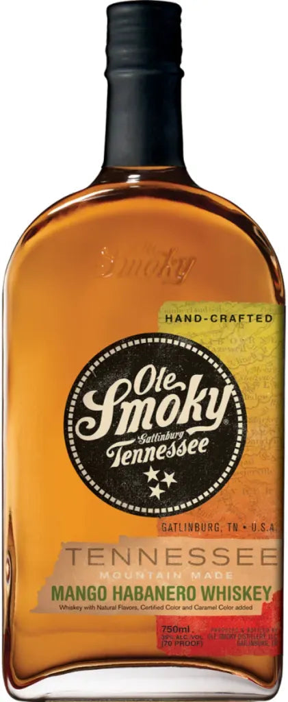Ole Smoky Mango Habanero Whiskey 750ml-Spirits-Ole Smoky-Afterpay-Alcohol-Delivery-Barrel-and-Batch-