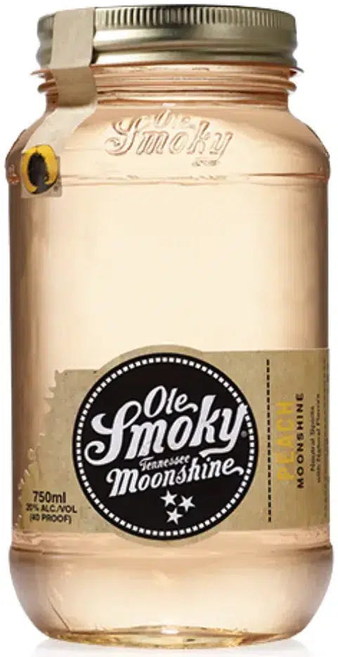 Ole Smoky Peach Moonshine 750ml-Spirits-Ole Smoky-Afterpay-Alcohol-Delivery-Barrel-and-Batch-