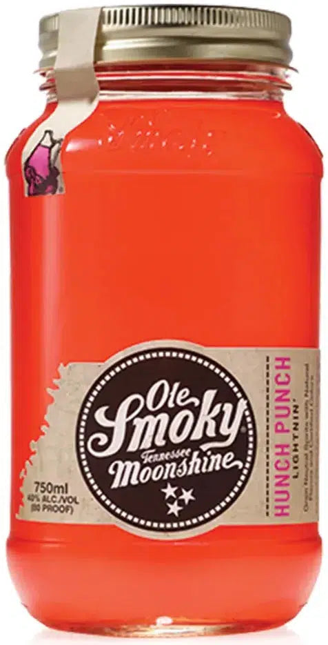 Ole Smoky Tennessee Hunch Punch Lightnin' Moonshine 750ml-Spirits-Ole Smoky-[afterpay_alcohol_delivery]-[buy_spirits_online]-[buy_wine_online]-Barrel & Batch