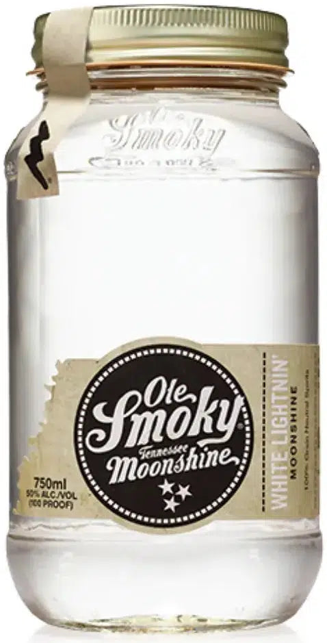 Ole Smoky White Lightnin Moonshine 750ml-Spirits-Ole Smoky-[afterpay_alcohol_delivery]-[buy_spirits_online]-[buy_wine_online]-Barrel & Batch