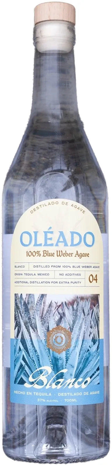 Oleado Blanco 100% Blue Weber Agave 700ml