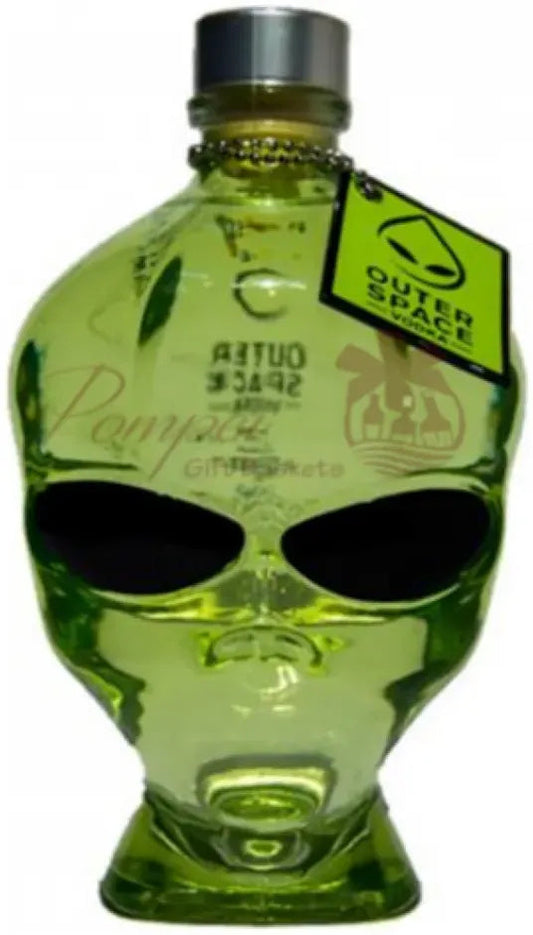 Outerspace Alien Head Vodka 700ml-Spirits-Outer Space Vodka-Afterpay-Alcohol-Delivery-Barrel-and-Batch-