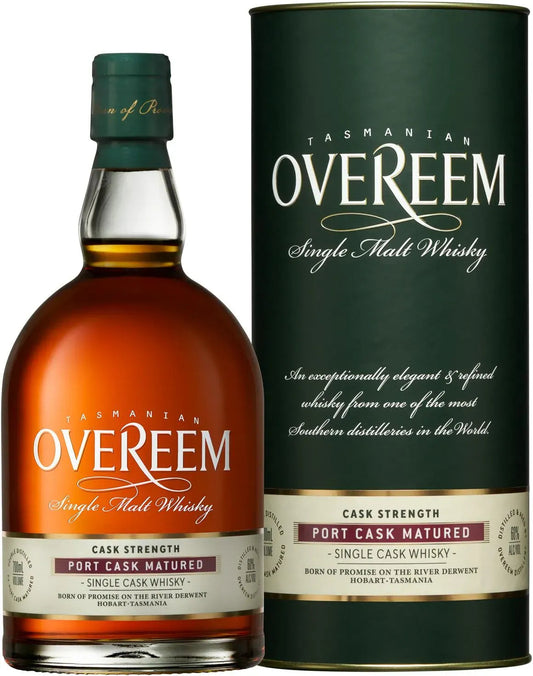 Overeem Port Cask Cask Strength Single Malt Whisky 60% 700ml-Spirits-Overeem-Afterpay-Alcohol-Delivery-Barrel-and-Batch-