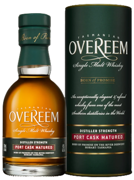 Overeem Port Cask Single Malt Whisky 100ml-Spirits-Overeem-Afterpay-Alcohol-Delivery-Barrel-and-Batch-