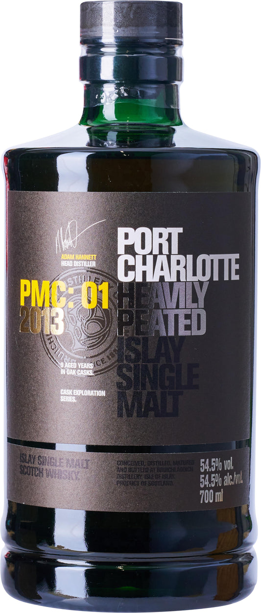 Port Charlotte PMC:01 2013 Peated Single Malt Whisky 700ml