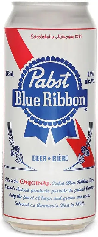 Pabst Blue Ribbon Beer 4.7% 24 Pack Cans 500ml | Barrel & Batch
