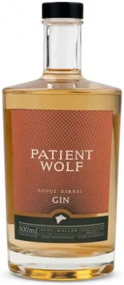 Patient Wolf Rogue Barrel Gin 500ml-Spirits-Patient Wolf-Afterpay-Alcohol-Delivery-Barrel-and-Batch-
