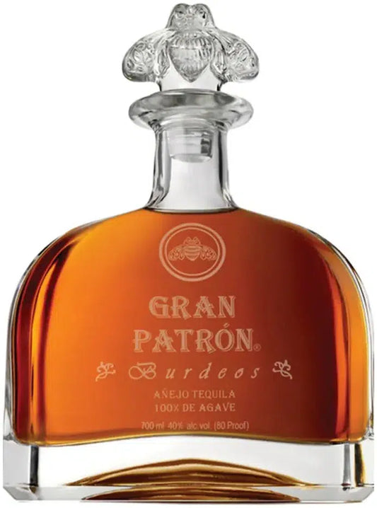 Patron Gran Burdeos Tequila 750ml-Spirits-Patron-Afterpay-Alcohol-Delivery-Barrel-and-Batch-