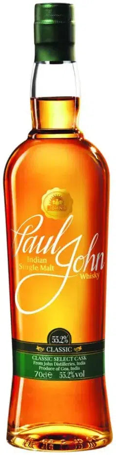 Paul John Classic Single Malt Indian Whisky 700ml-Spirits-Paul John-Afterpay-Alcohol-Delivery-Barrel-and-Batch-