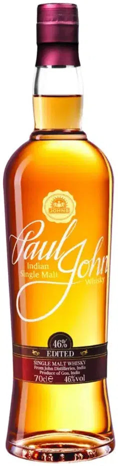 Paul John Edited Single Malt Indian Whisky 700ml-Spirits-Paul John-Afterpay-Alcohol-Delivery-Barrel-and-Batch-