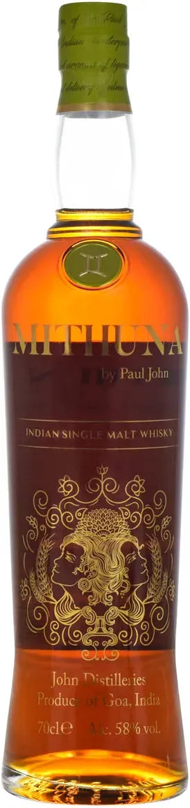 Paul John Mithuna Single Malt Whisky 700ml-Spirits-Paul John-Afterpay-Alcohol-Delivery-Barrel-and-Batch-