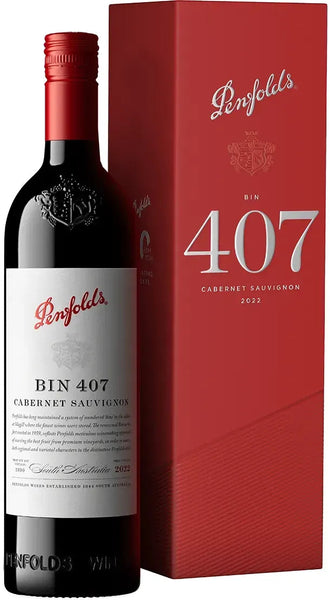 Penfolds Bin 407 Cabernet Sauvignon 2022 Gift Box 750ml – Barrel