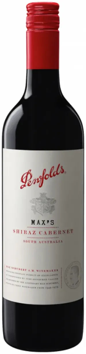 Penfolds Max's Shiraz Cabernet 750ml-Wine-Penfolds-Afterpay-Alcohol-Delivery-Barrel-and-Batch-