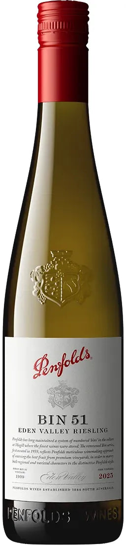 Penfolds Bin 51 Eden Valley Riesling 2025 750ml | Barrel & Batch