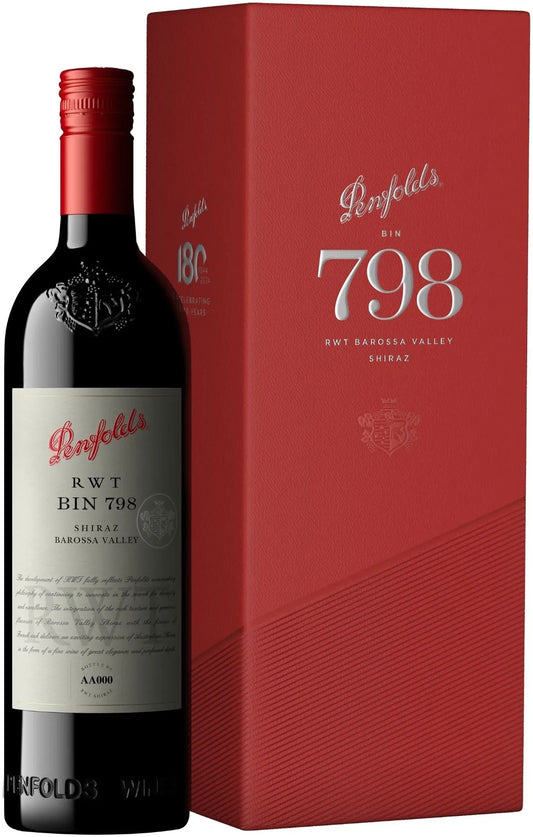 Penfolds RWT Bin 798 Barossa Valley Shiraz 2024 (Gift Box) 750ml | Barrel & Batch