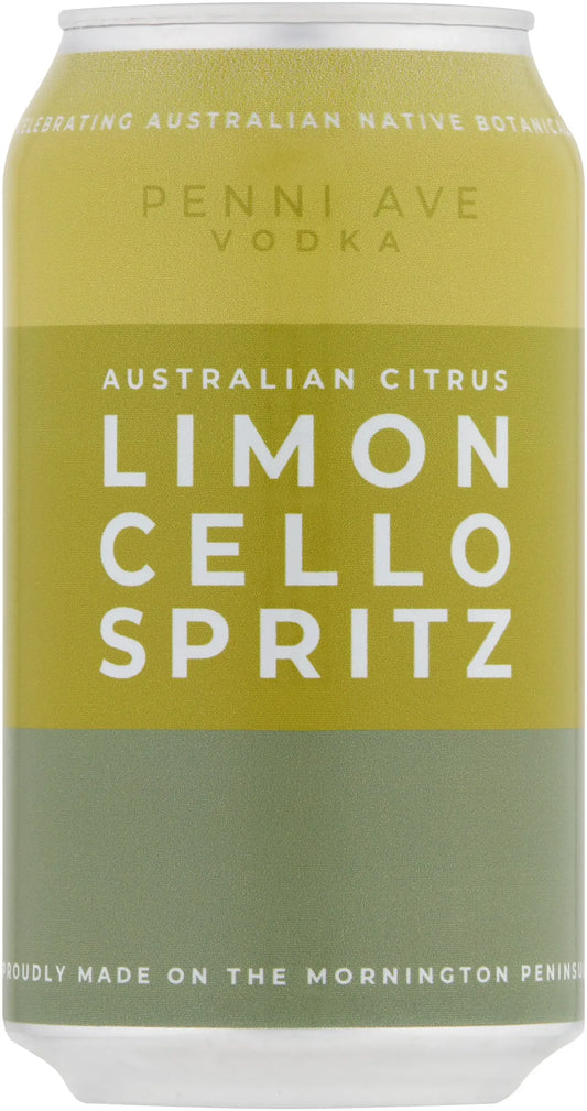 Penni Ave Distillery Australian Citrus Limoncello Spritz 5.5% 24 Pack Cans 355ml | Barrel & Batch