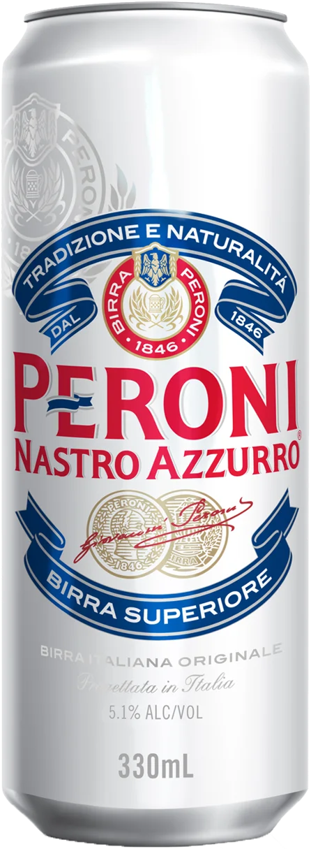 Peroni Nastro Azzurro Can 5.1% 330ml