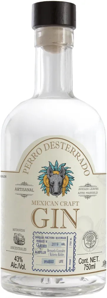 Perro Desterrado Perro Mexican Gin 750ml-Spirits-Perro Desterrado-Afterpay-Alcohol-Delivery-Barrel-and-Batch-