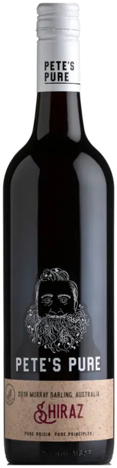 Petes Pure Shiraz 750ml-Wine-Pete's Pure-Afterpay-Alcohol-Delivery-Barrel-and-Batch-